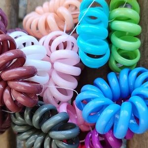 NEW! SPIRAL HAIR TIES SET